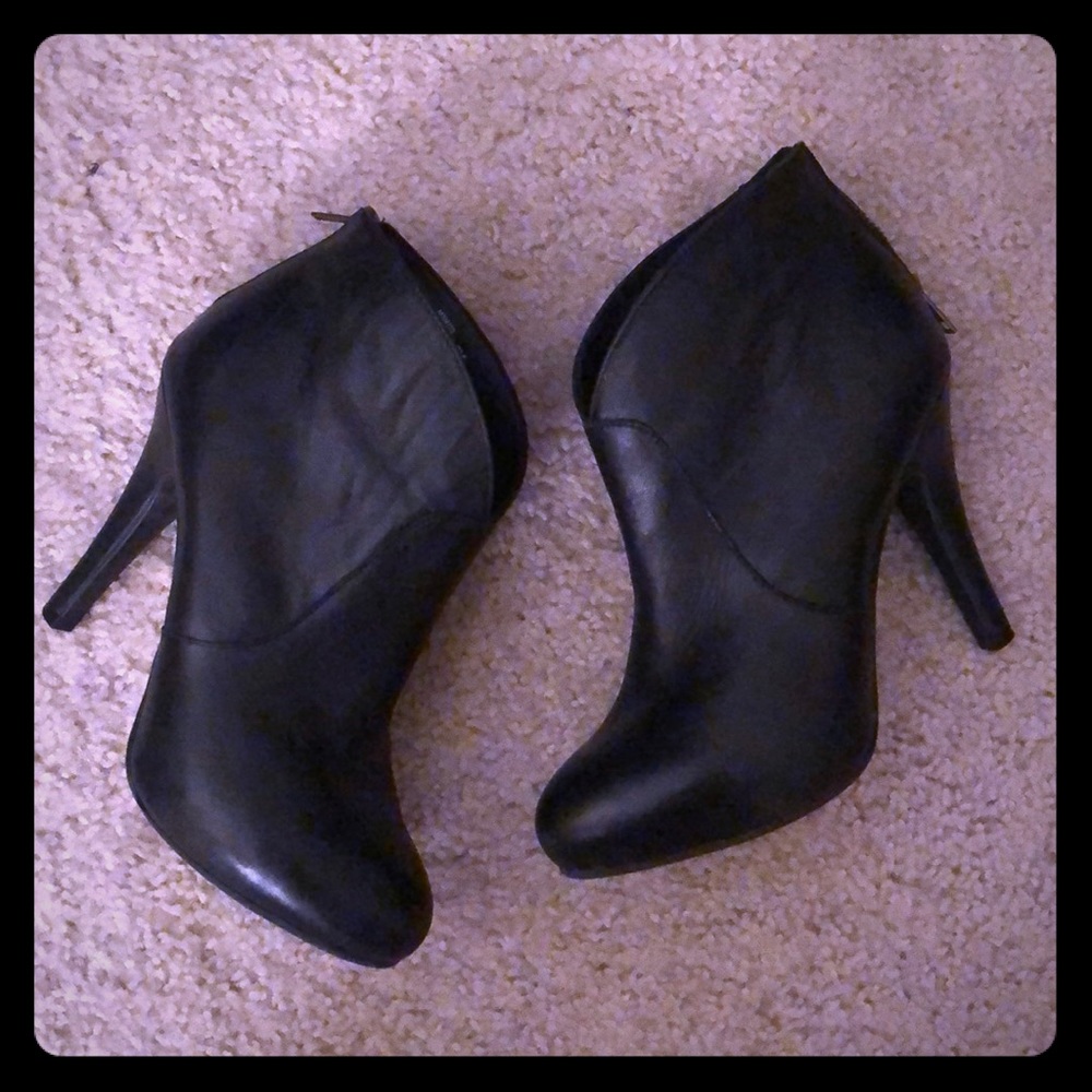 Black Booties - NEVER WORN!